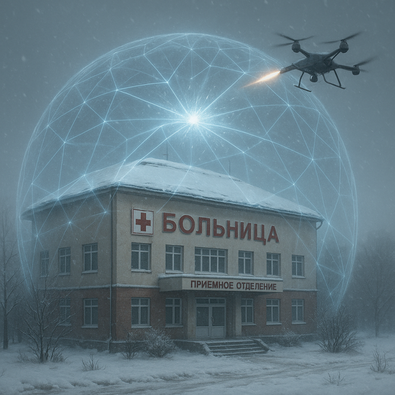 Защита медицинских учреждений (больниц) от беспилотников/БПЛА в Алматы
