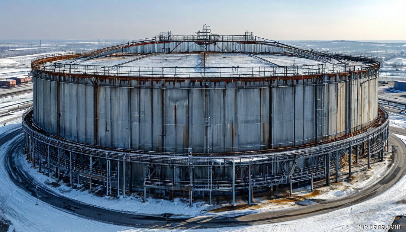 Антидроновая защита резервуара РВС-50000 Алматы — ЗОК ЗАСЛОН по СП 542